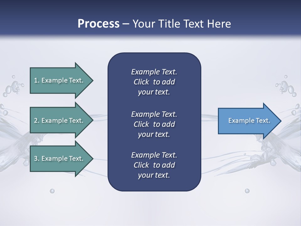 Cool Camouflaged Swim PowerPoint Template
