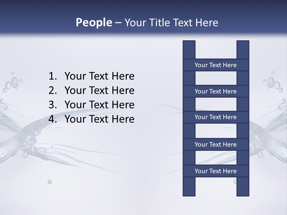 Cool Camouflaged Swim PowerPoint Template