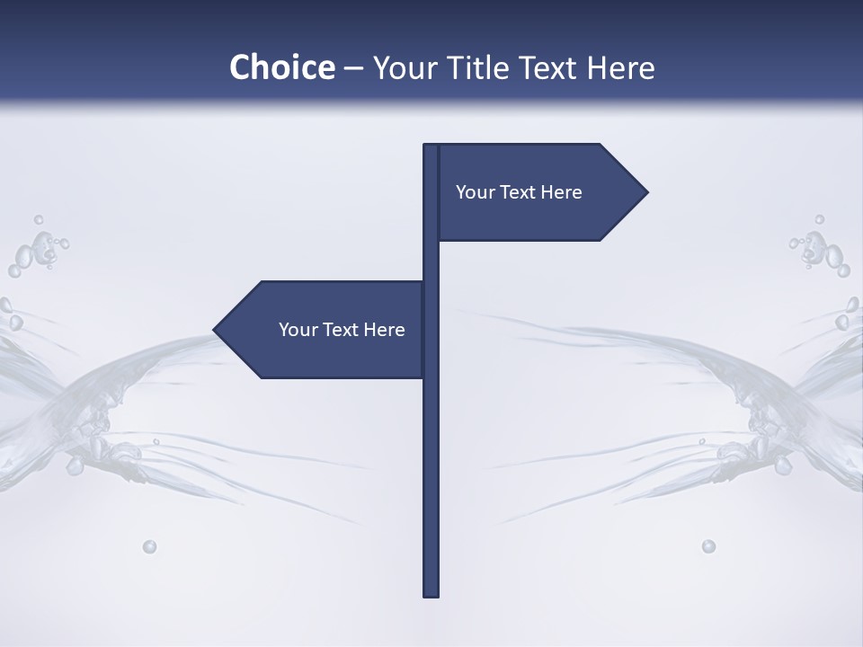 Cool Camouflaged Swim PowerPoint Template