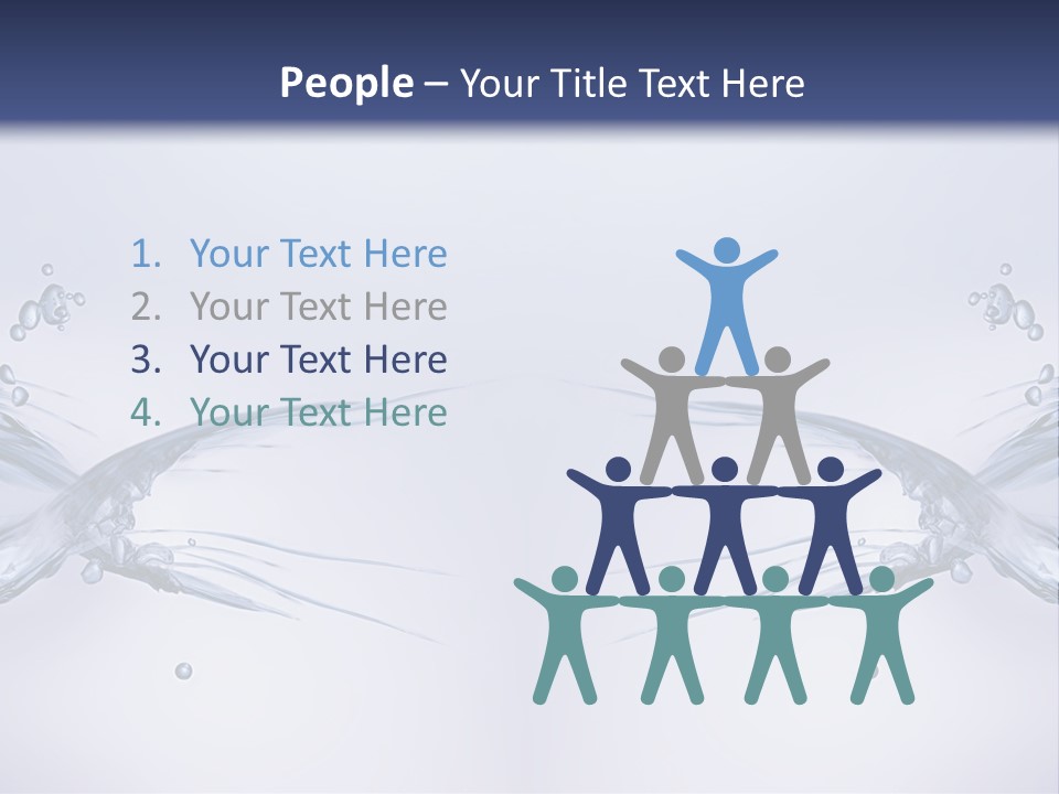 Cool Camouflaged Swim PowerPoint Template