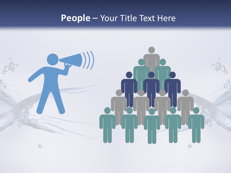 Cool Camouflaged Swim PowerPoint Template