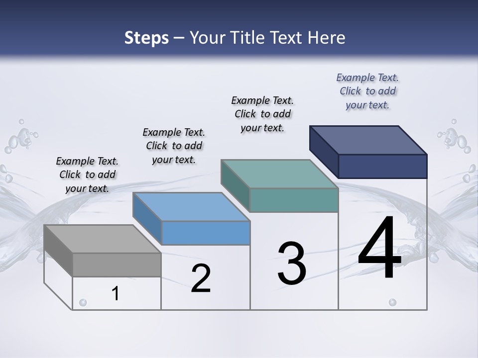 Cool Camouflaged Swim PowerPoint Template