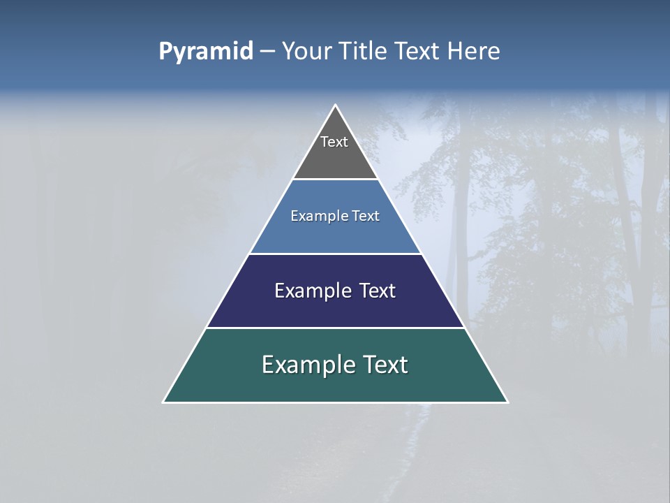 Camping Leaf Misty PowerPoint Template