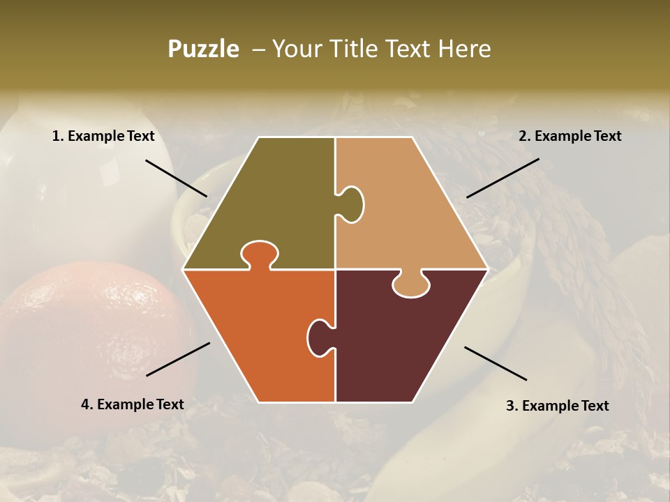 Diet Yogurt Cargo PowerPoint Template