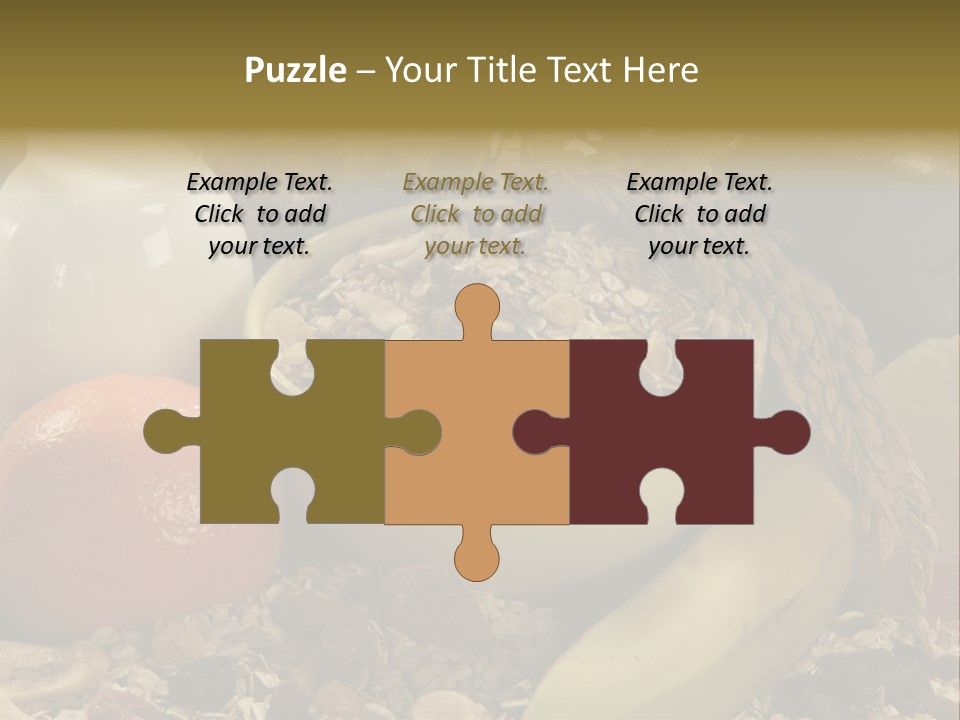 Diet Yogurt Cargo PowerPoint Template