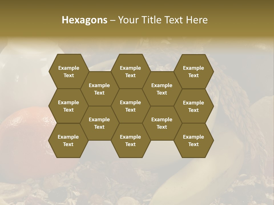 Diet Yogurt Cargo PowerPoint Template