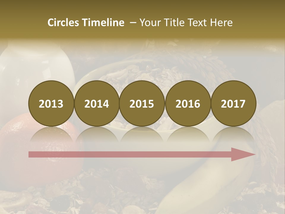 Diet Yogurt Cargo PowerPoint Template