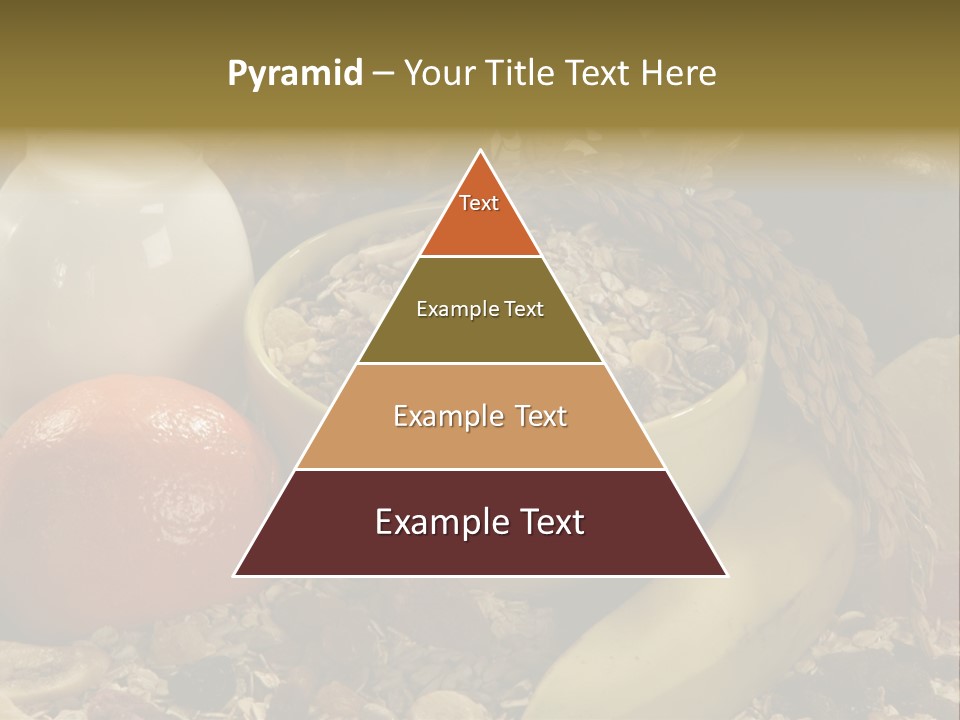 Diet Yogurt Cargo PowerPoint Template