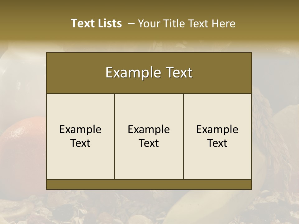 Diet Yogurt Cargo PowerPoint Template