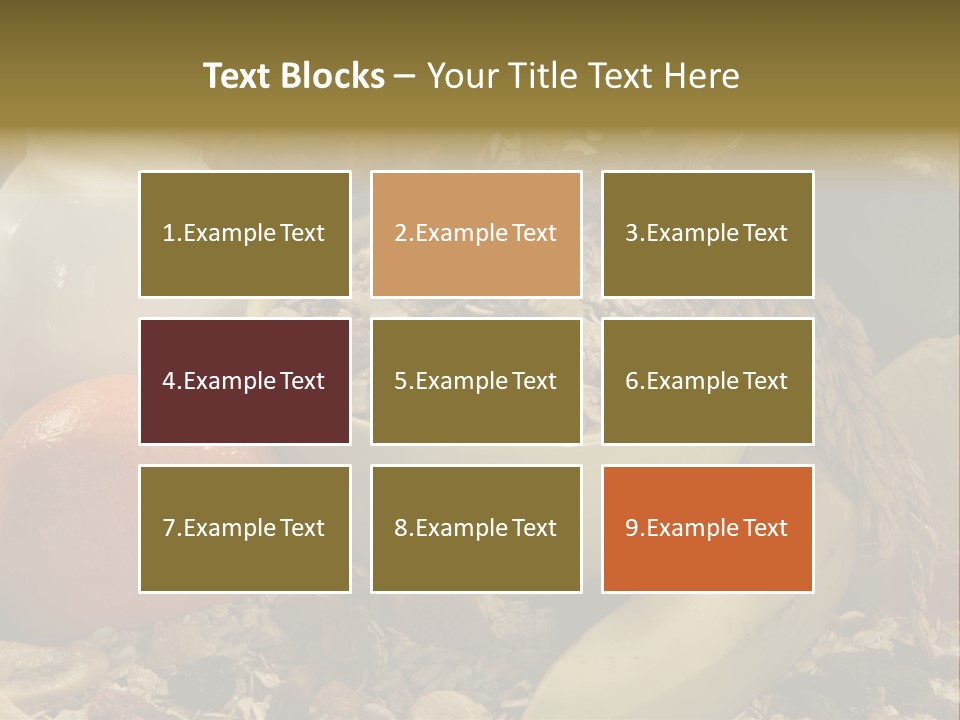 Diet Yogurt Cargo PowerPoint Template