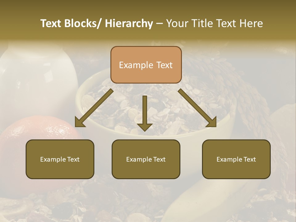 Diet Yogurt Cargo PowerPoint Template