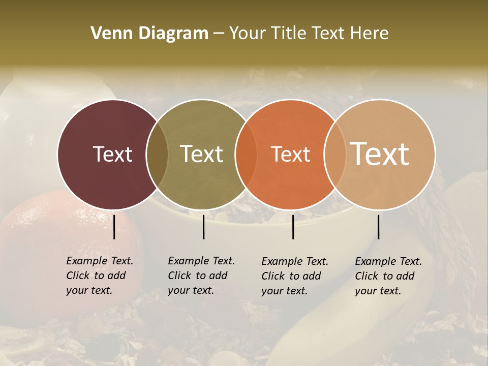 Diet Yogurt Cargo PowerPoint Template