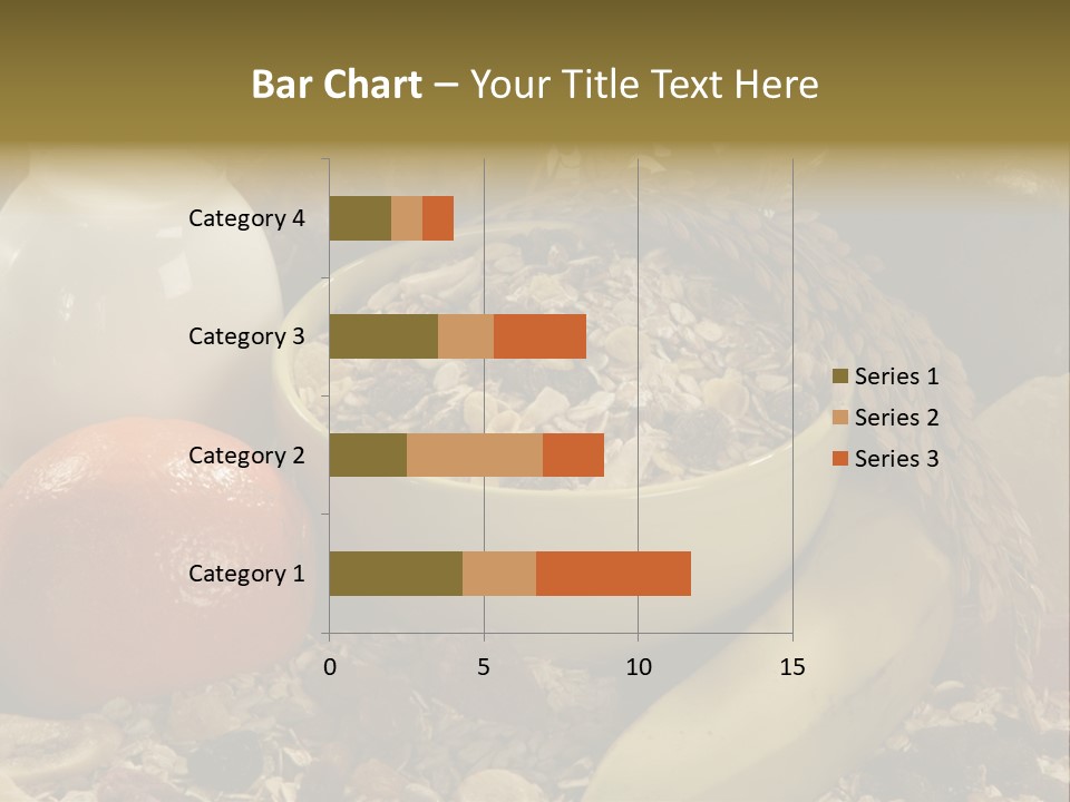 Diet Yogurt Cargo PowerPoint Template