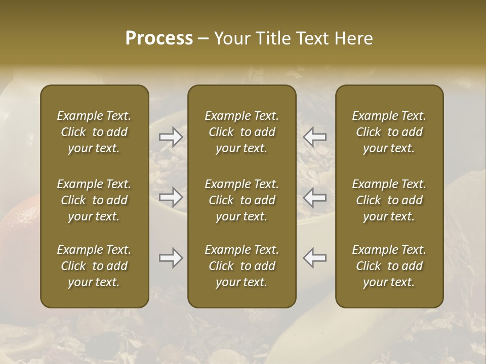 Diet Yogurt Cargo PowerPoint Template