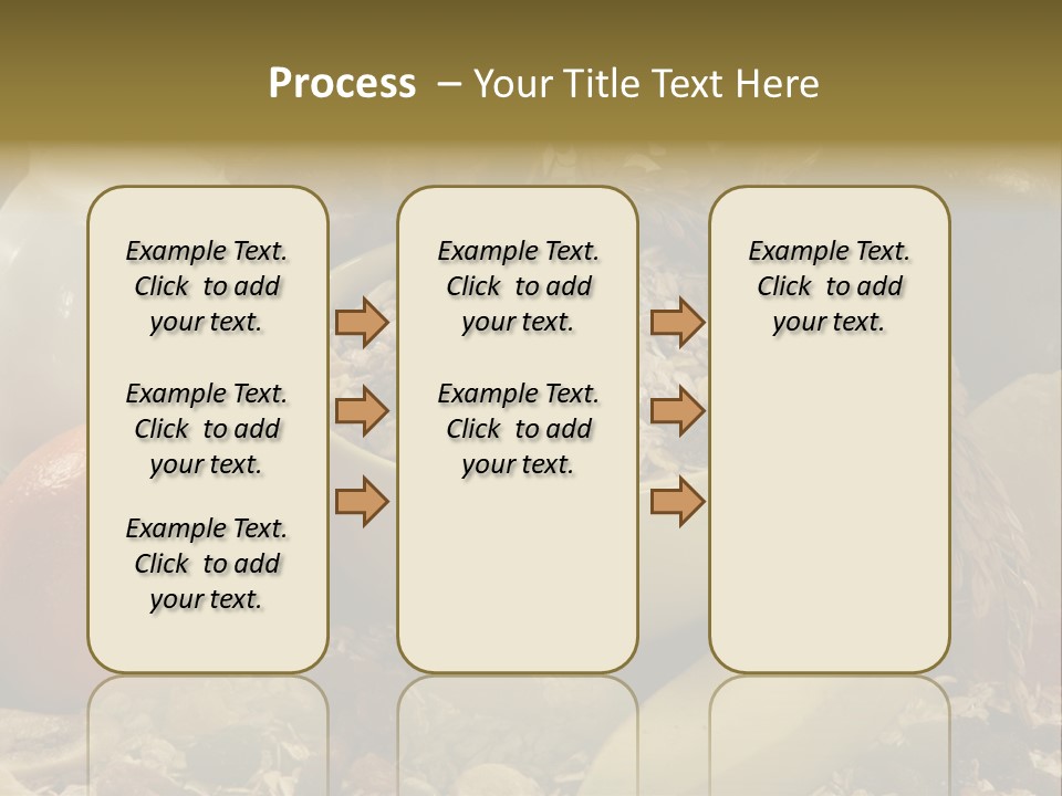 Diet Yogurt Cargo PowerPoint Template