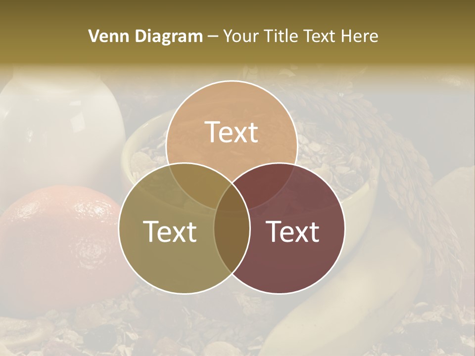 Diet Yogurt Cargo PowerPoint Template