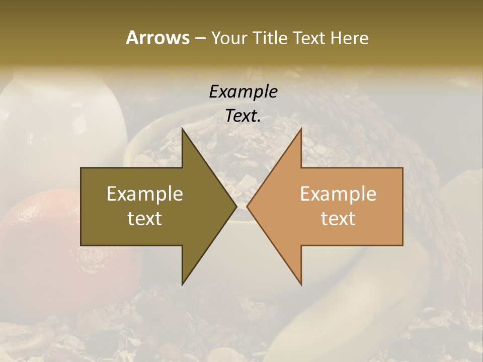 Diet Yogurt Cargo PowerPoint Template