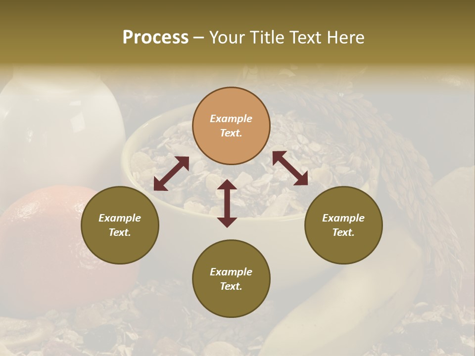 Diet Yogurt Cargo PowerPoint Template