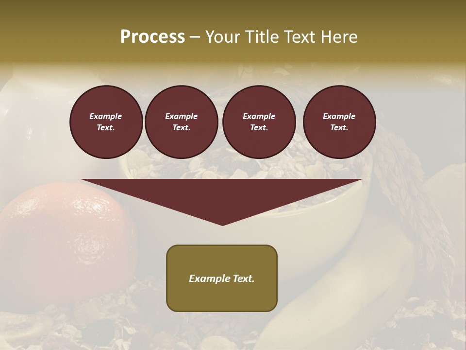 Diet Yogurt Cargo PowerPoint Template