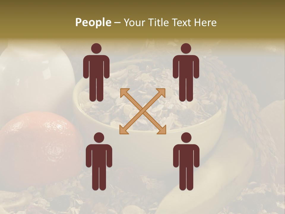 Diet Yogurt Cargo PowerPoint Template