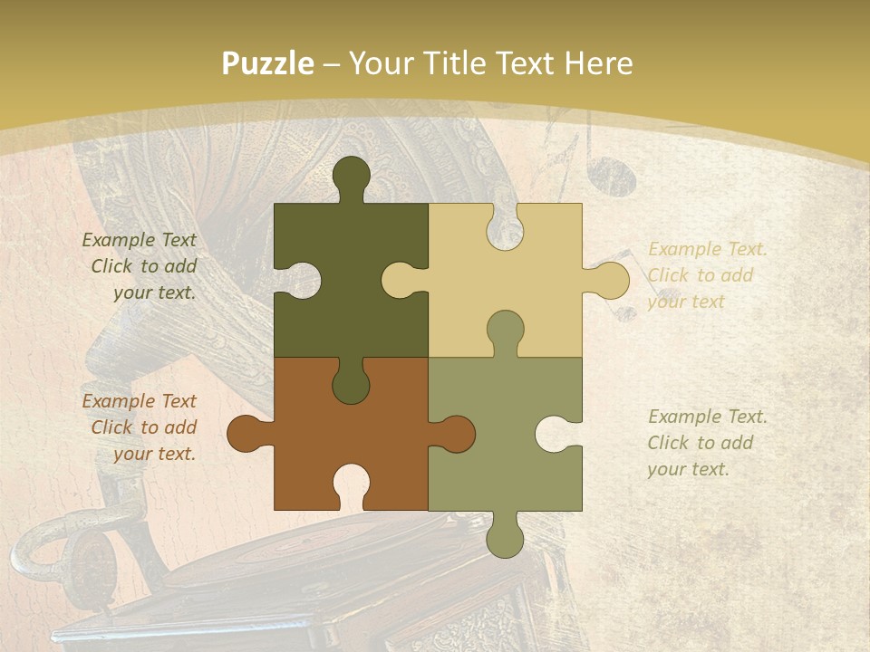 Drawing Sound Cover PowerPoint Template