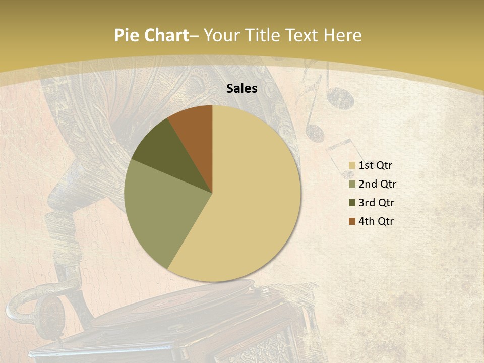 Drawing Sound Cover PowerPoint Template