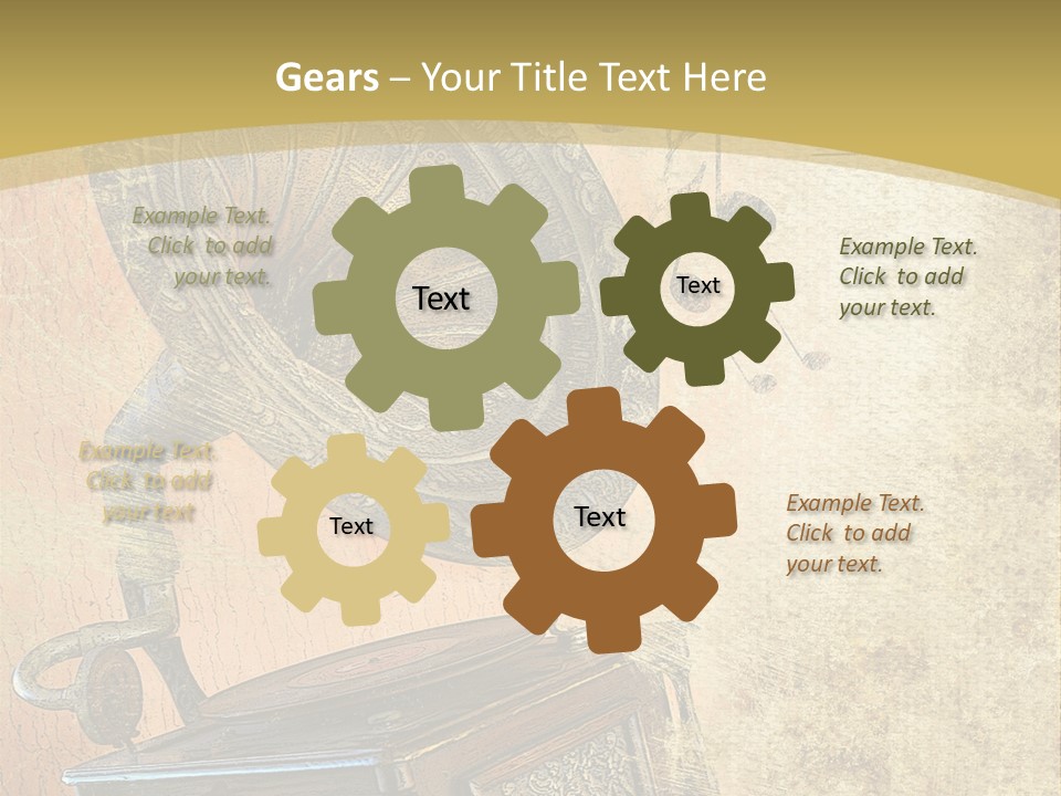 Drawing Sound Cover PowerPoint Template