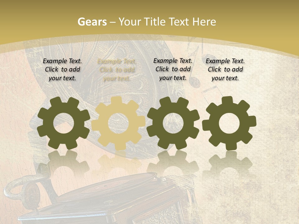 Drawing Sound Cover PowerPoint Template