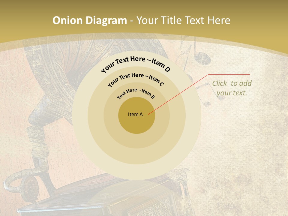 Drawing Sound Cover PowerPoint Template