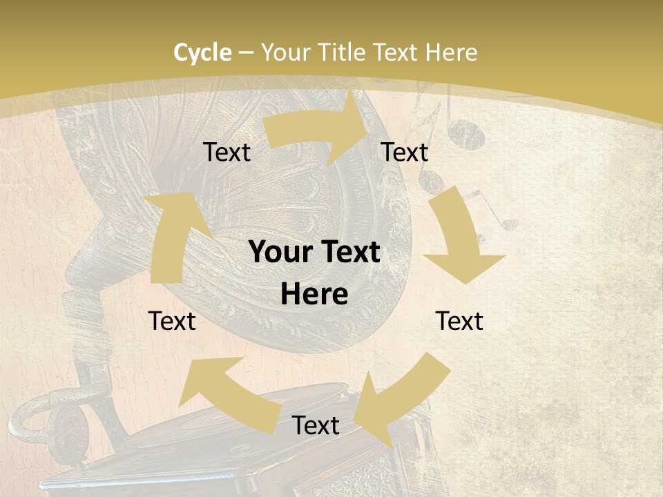 Drawing Sound Cover PowerPoint Template