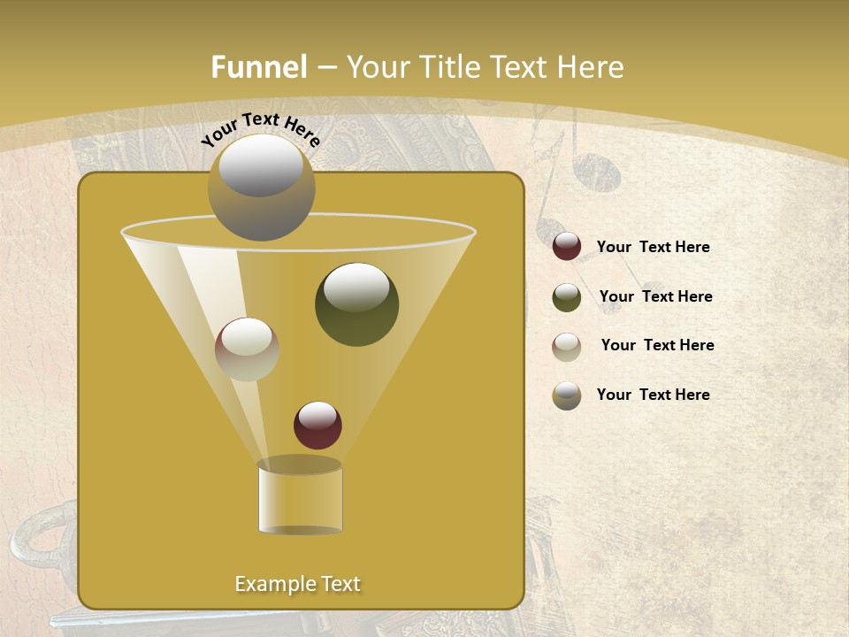 Drawing Sound Cover PowerPoint Template