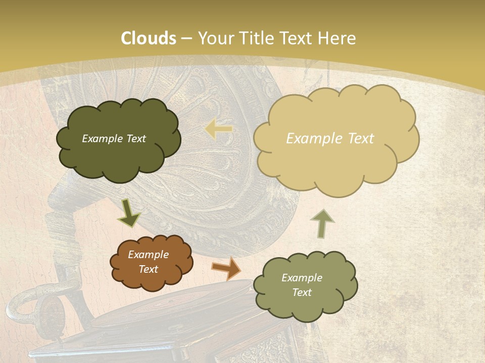 Drawing Sound Cover PowerPoint Template