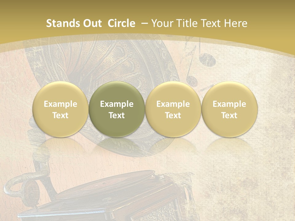 Drawing Sound Cover PowerPoint Template