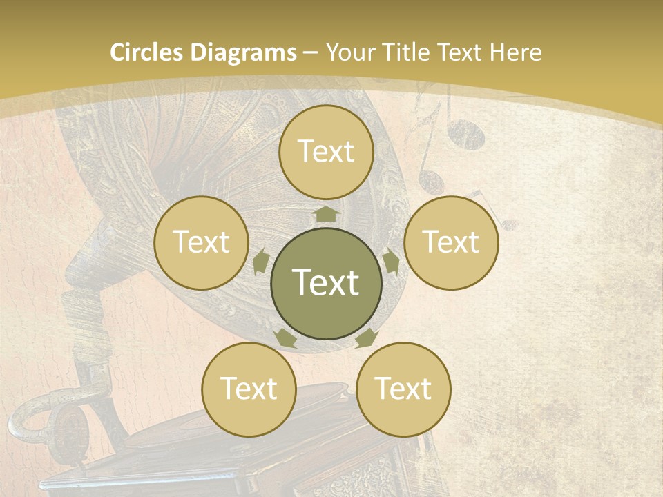 Drawing Sound Cover PowerPoint Template