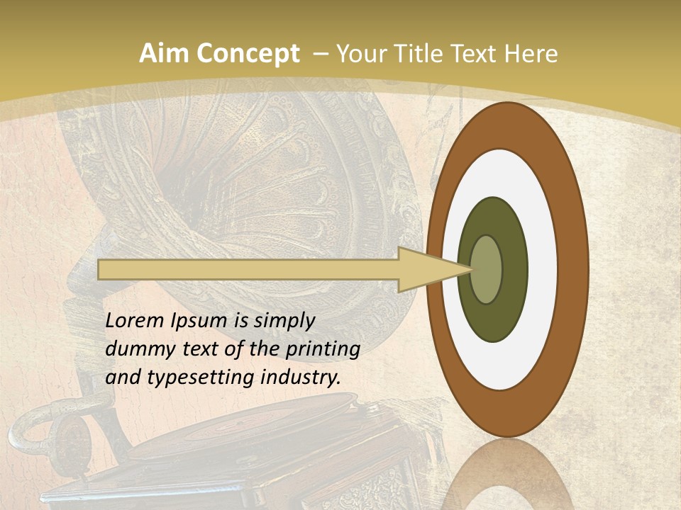 Drawing Sound Cover PowerPoint Template