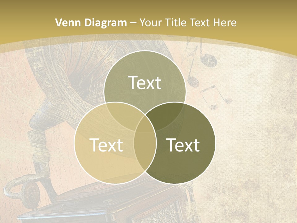 Drawing Sound Cover PowerPoint Template