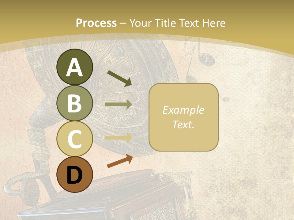 Drawing Sound Cover PowerPoint Template
