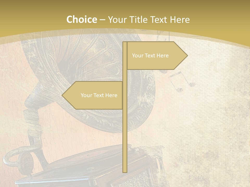 Drawing Sound Cover PowerPoint Template