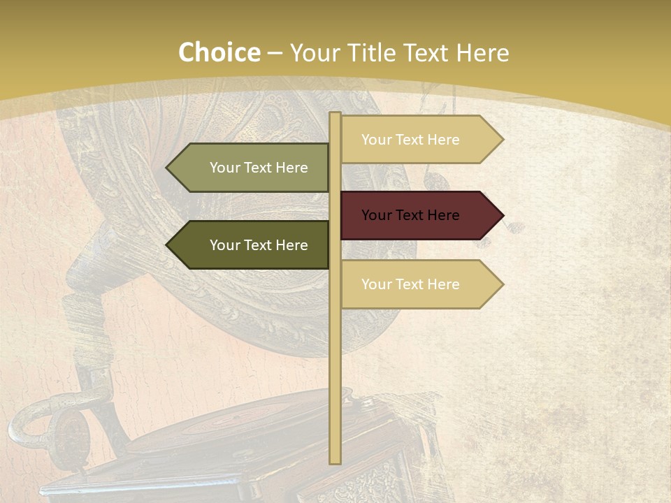 Drawing Sound Cover PowerPoint Template