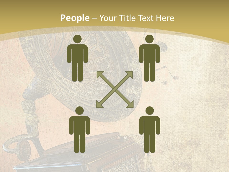 Drawing Sound Cover PowerPoint Template
