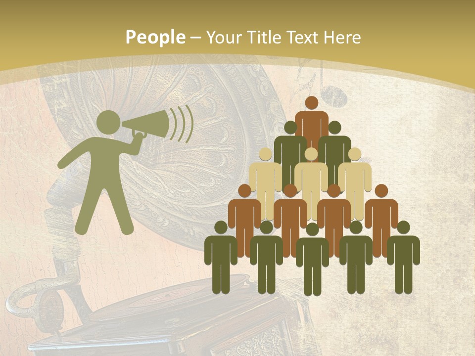 Drawing Sound Cover PowerPoint Template