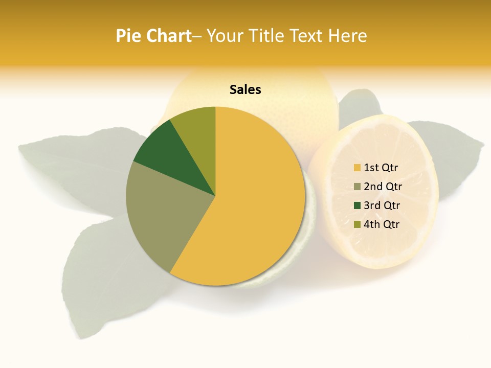 Lemon Fruit Citrus PowerPoint Template