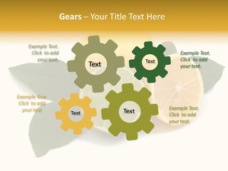 Lemon Fruit Citrus PowerPoint Template