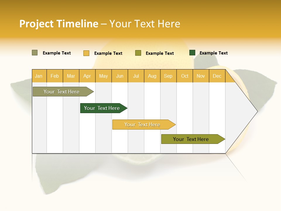 Lemon Fruit Citrus PowerPoint Template
