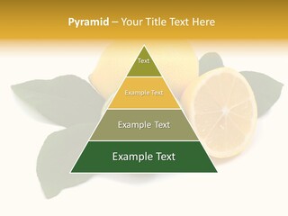 Lemon Fruit Citrus PowerPoint Template