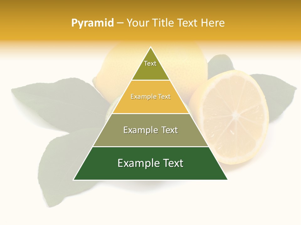 Lemon Fruit Citrus PowerPoint Template