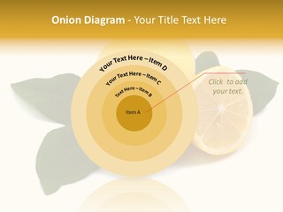 Lemon Fruit Citrus PowerPoint Template