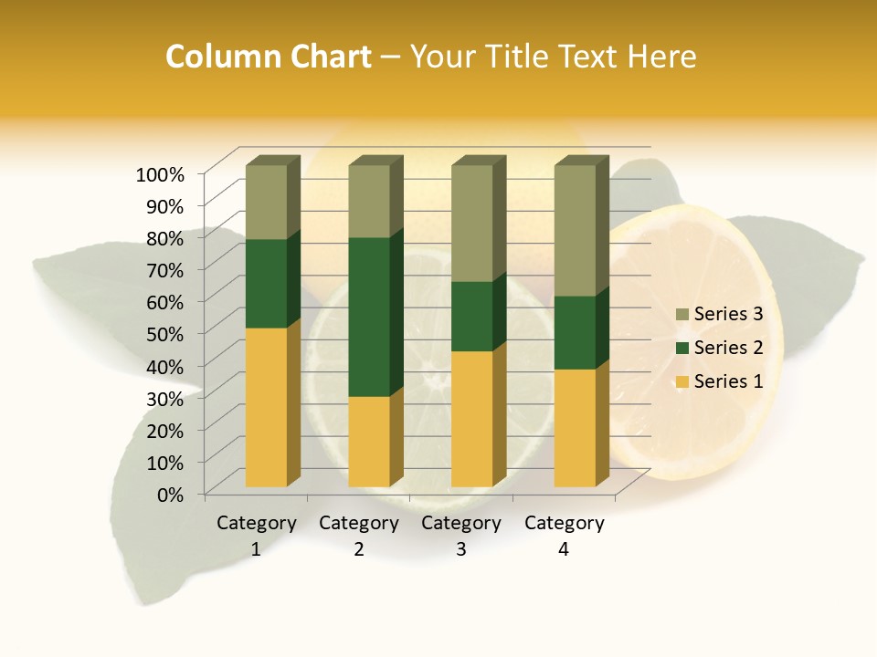 Lemon Fruit Citrus PowerPoint Template