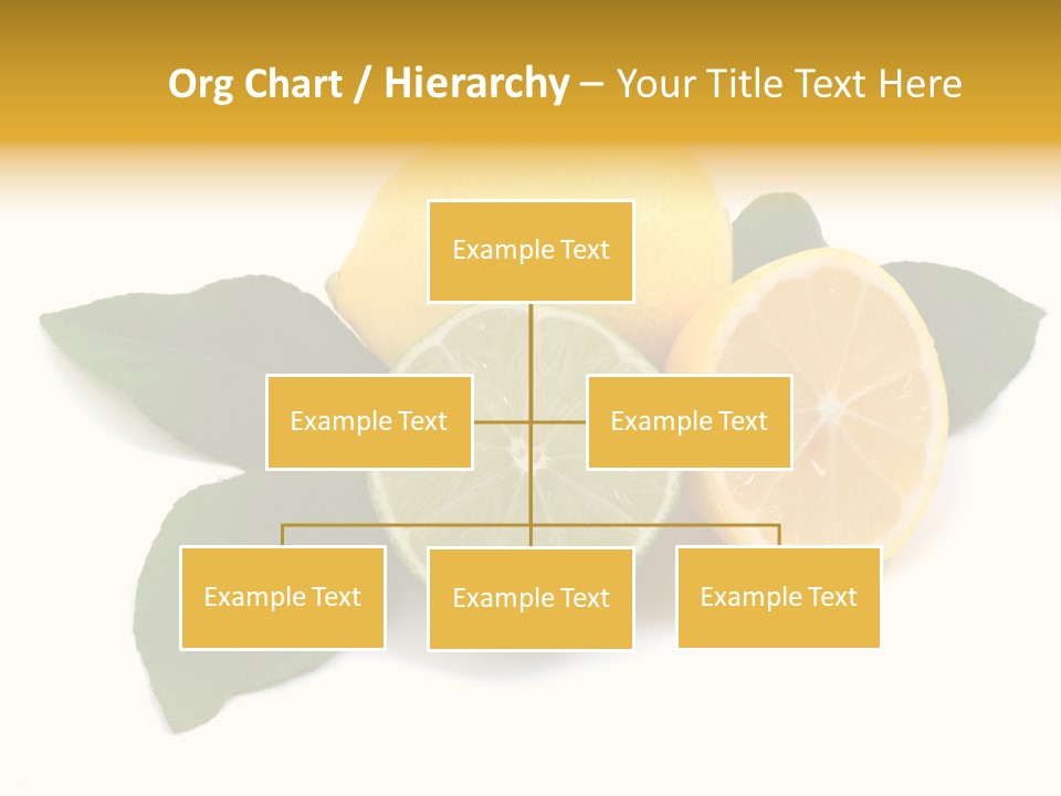 Lemon Fruit Citrus PowerPoint Template