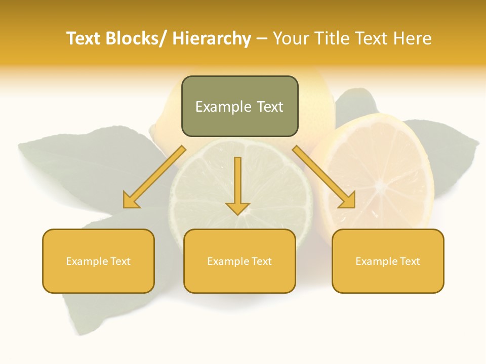 Lemon Fruit Citrus PowerPoint Template